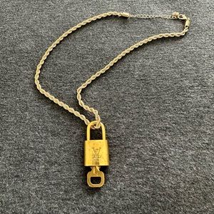 Authentic LV Padlock With Key And Chain
